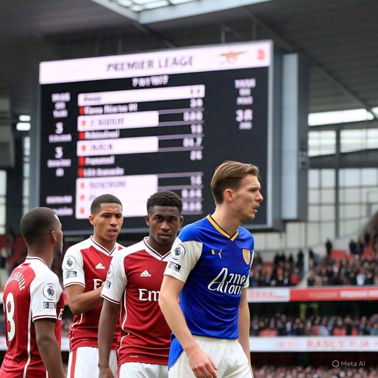 arsenal f.c. vs aston villa standings