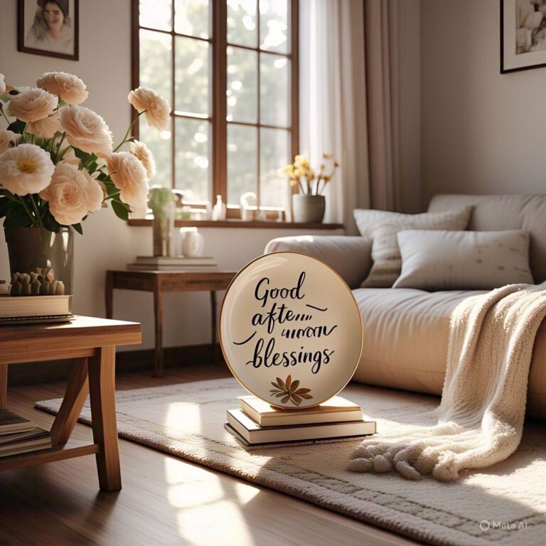 good afternoon blessings