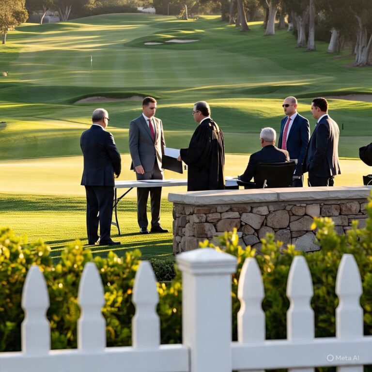montecito country club easement dispute